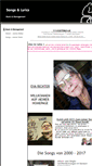 Mobile Screenshot of eva-richter-musiclyrics.de